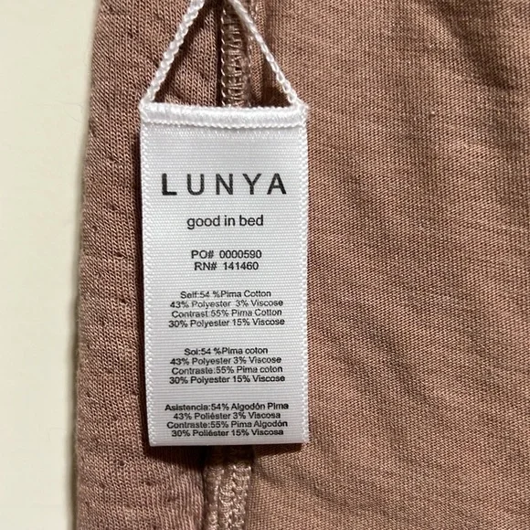 Lunya Restore Double Faced Pant Sweatpant Jogger Size XS NWOT